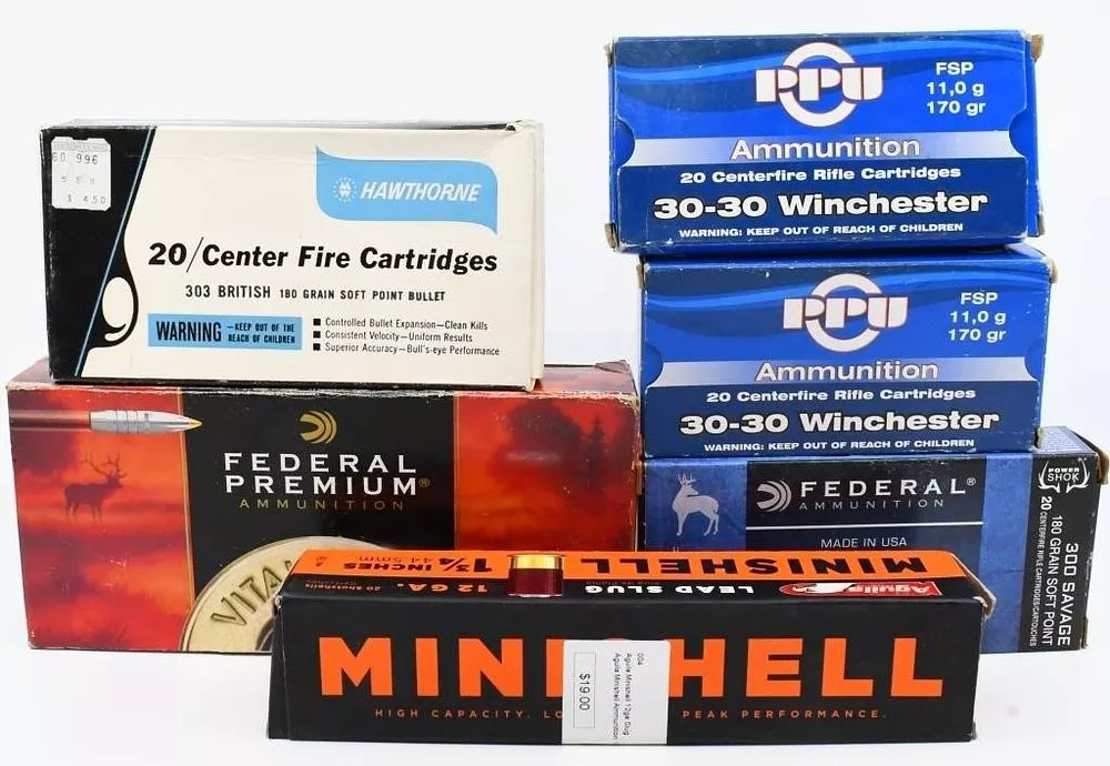109 Rounds of Mixed Rifle Ammunition