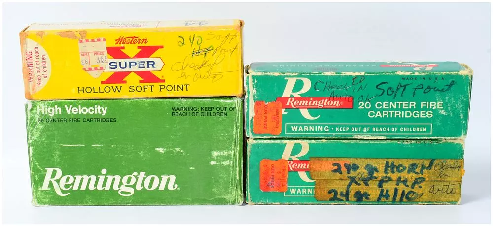 110 Rounds of .44 REM MAG Western Super X and Remington Ammunition