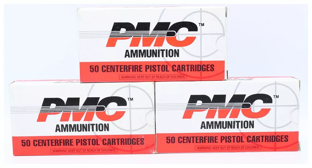 150 Rounds PMC Bronze .45 Auto 230 Gr. FMJ Centerfire Pistol Ammunition