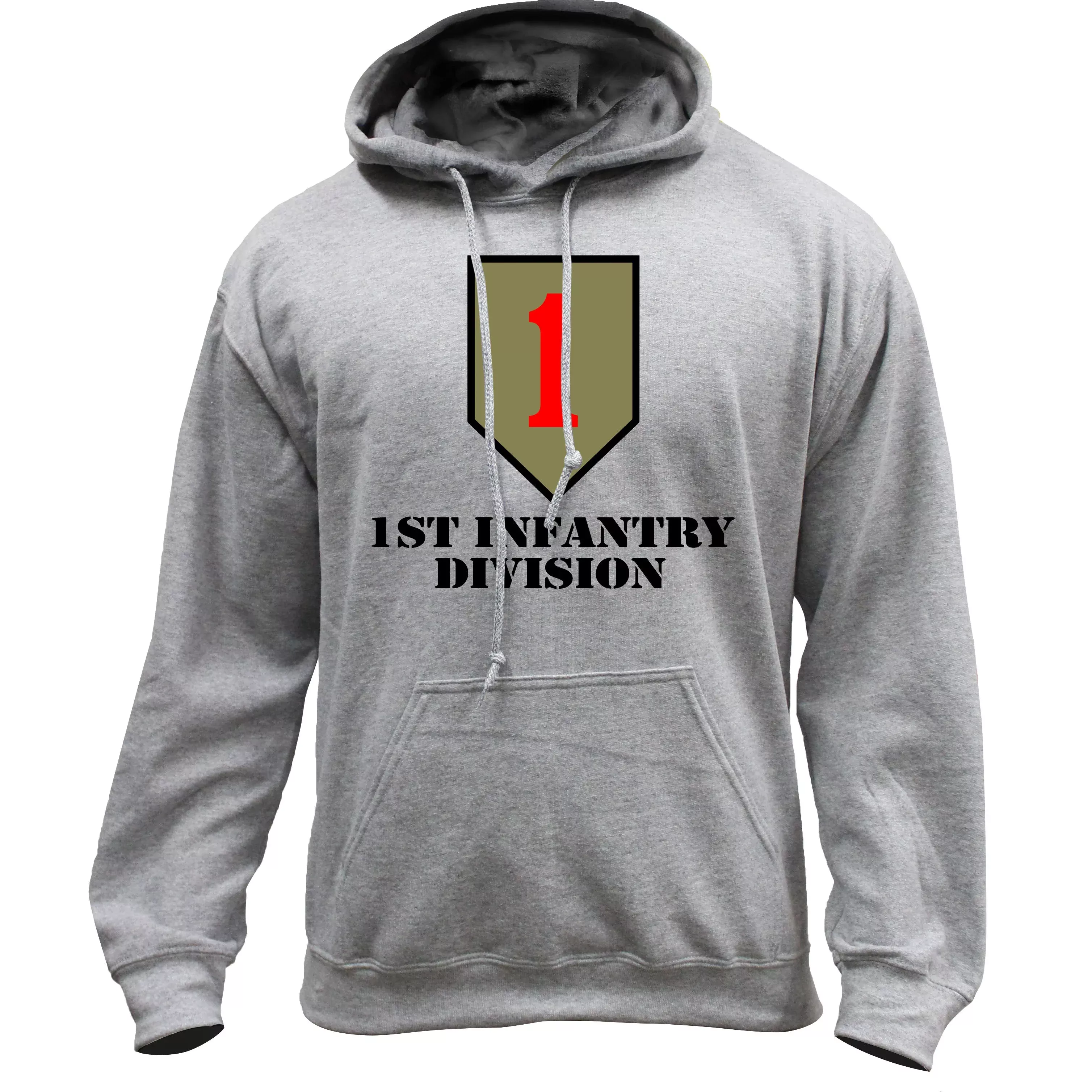 1st Infantry Division Full Color Pullover Hoodie