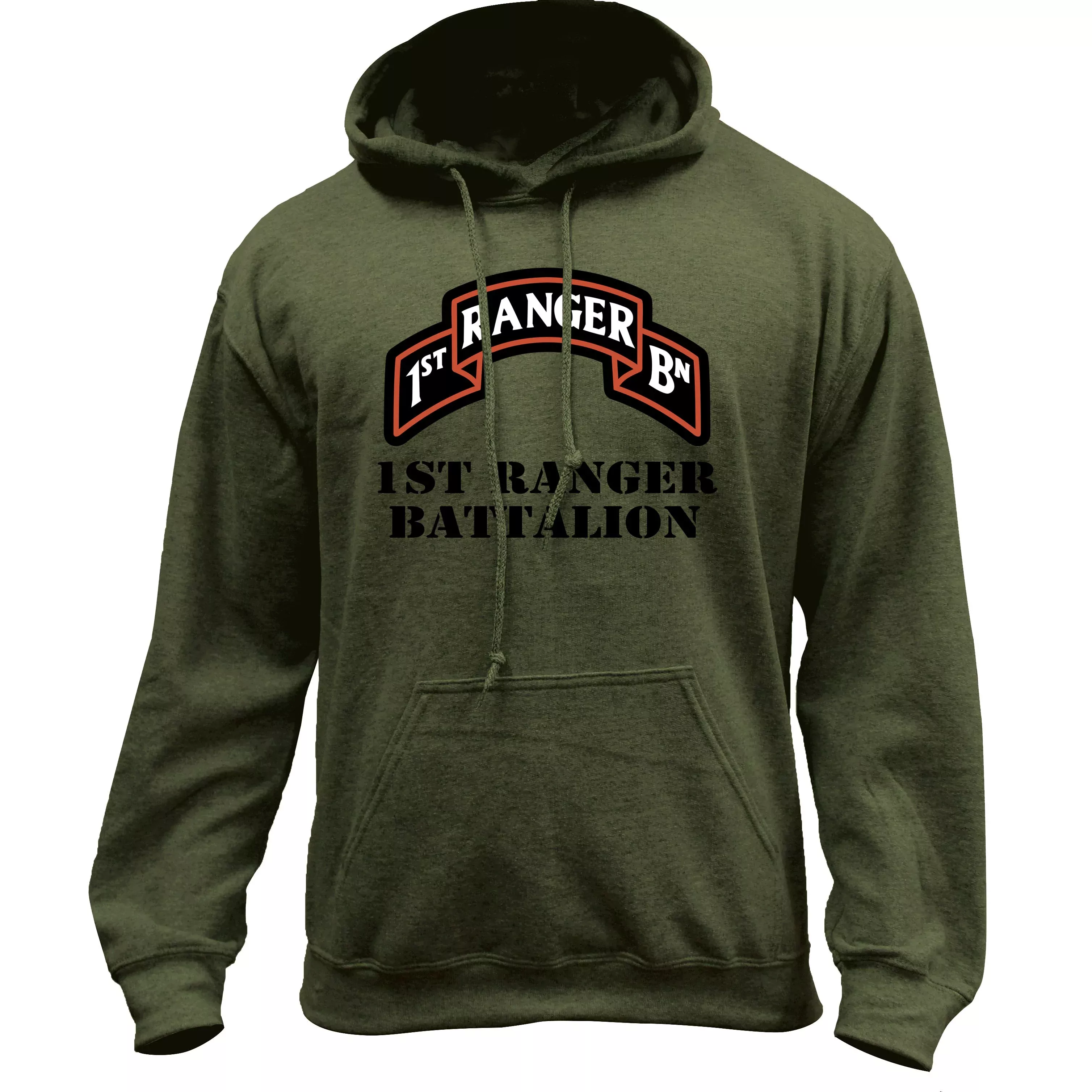1st Ranger Full Color Pullover Hoodie