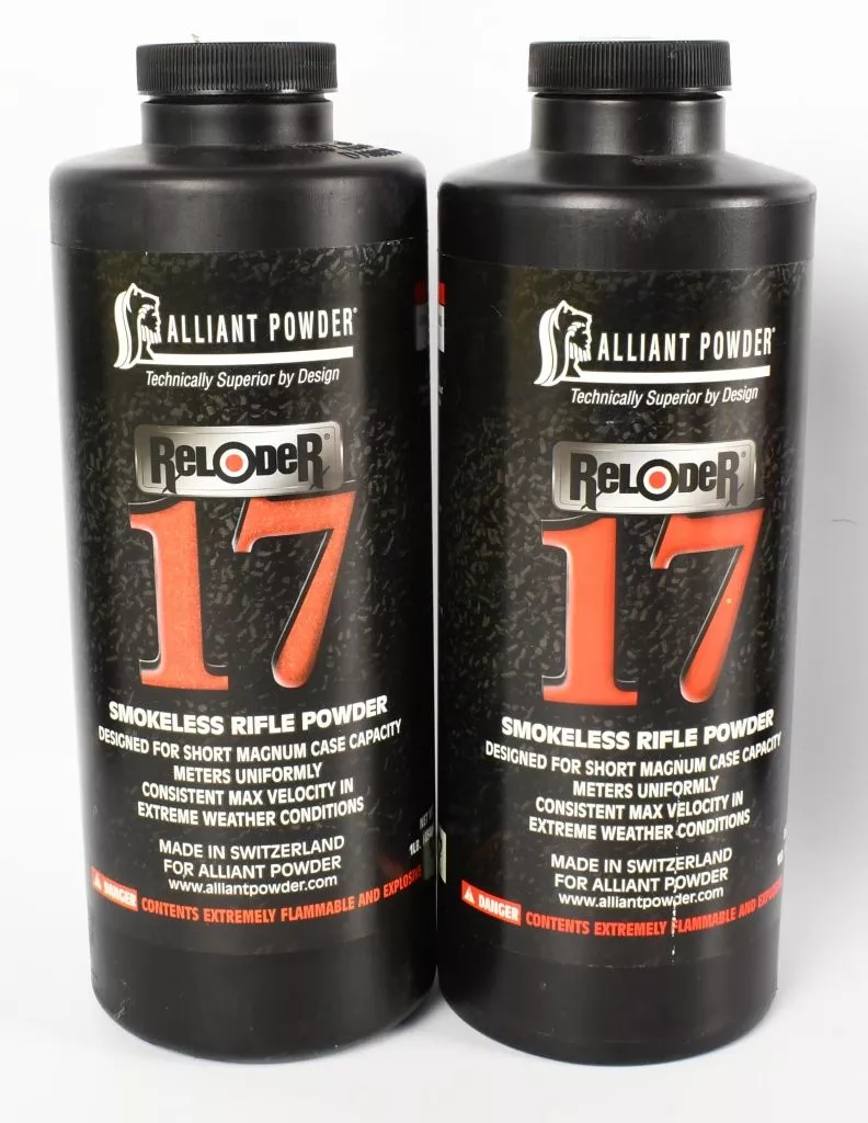 (2) Bottles Alliant Powder Reloder 17 Smokeless