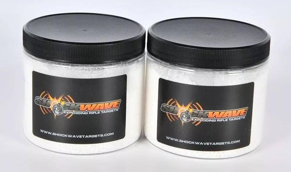 2 Containers Of Shockwave Mixing Boom Target