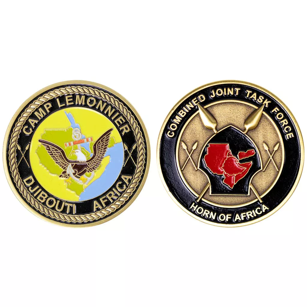 2 Inch Combined Joint Force, Horn Of Africa Coin