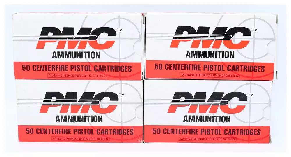 200 Rounds PMC .45 Auto 230 Gr. FMJ Centerfire Pistol Ammunition