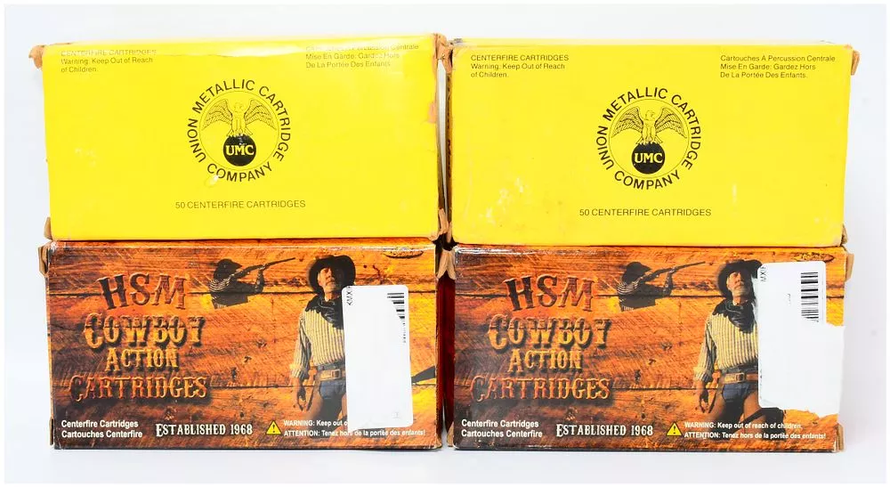 200 Rounds of UMC .44 Rem. Mag. and HSM Cowboy Action .44 Special Ammunition
