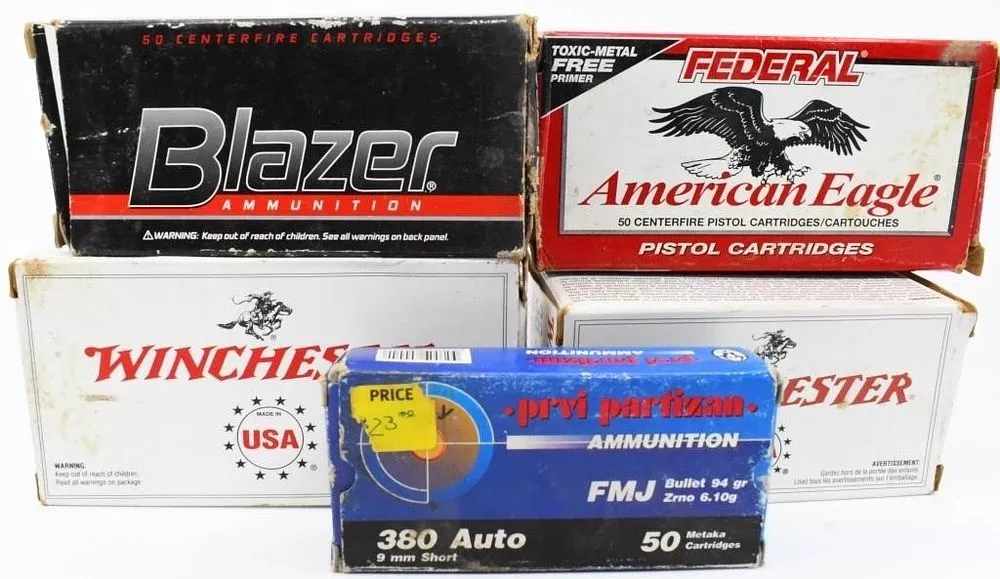 210 Count Of Mixed Empty Brass Casings