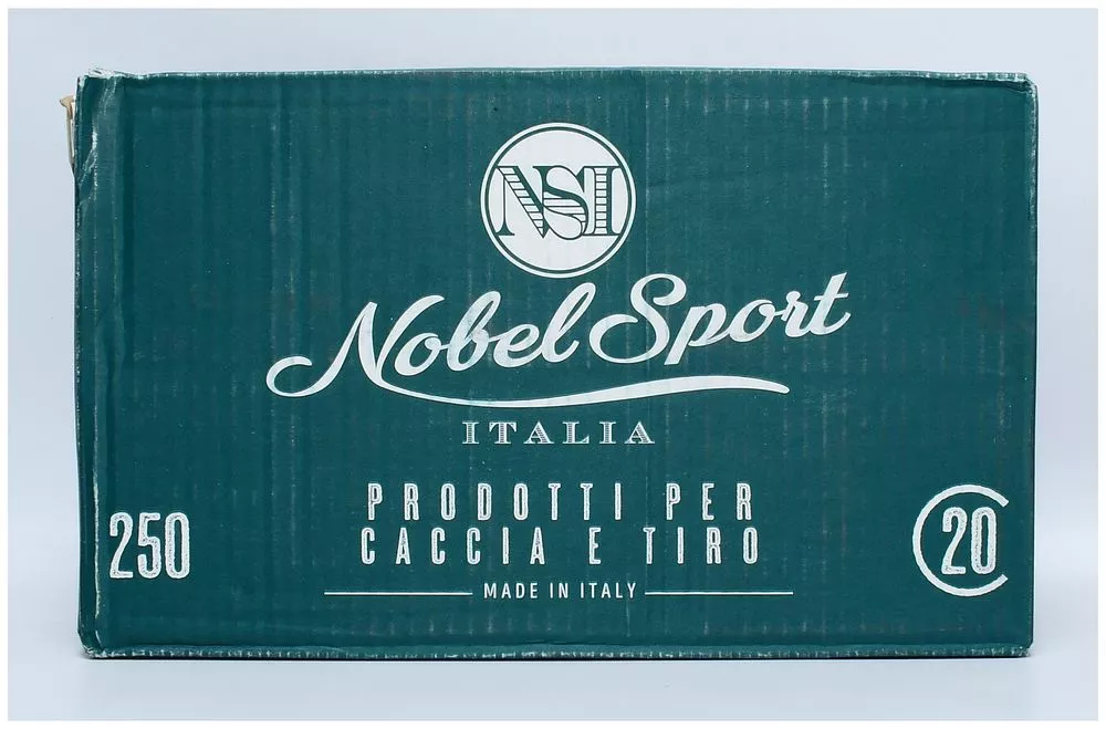 250 Rounds of Nobel Sport Italia NSI Target Steel 20 Gauge Shotshells