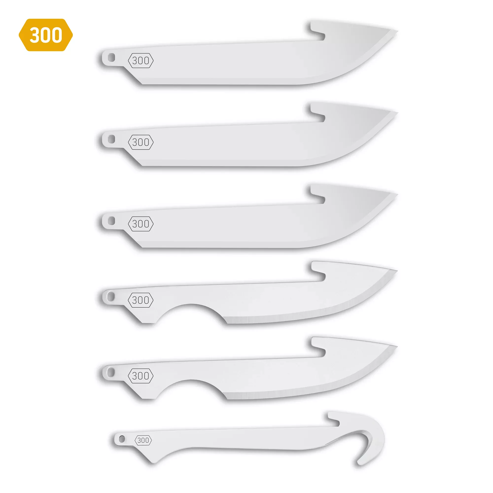 3.0 Combo Blade Pack (6 Pieces)