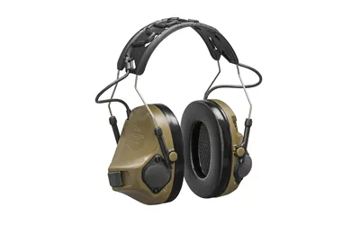 3M PELTOR ComTac VIII Defender Electronic Earmuff - Coyote Brown