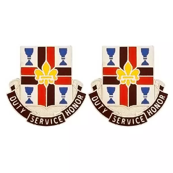 439th Medical Battalion Unit Crest - Sold in Pairs