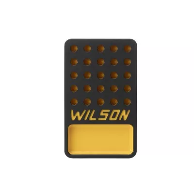 .440'' 25-ROUND RELOADING TRAY W/CUP BLACK & YELLOW