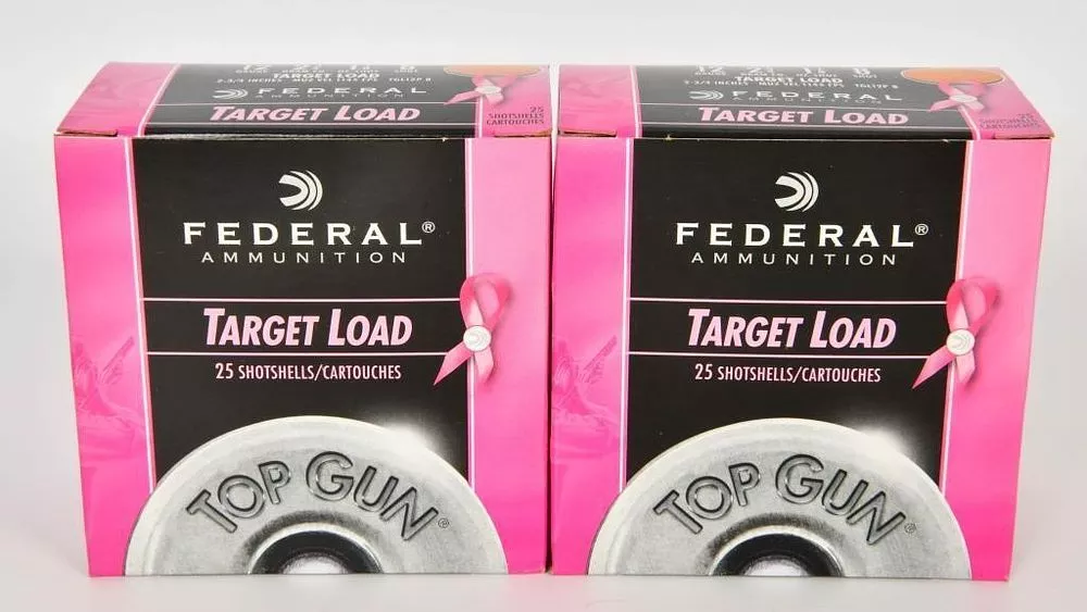 50 Rounds Of Federal 12 Gauge Shotshells Pink Box
