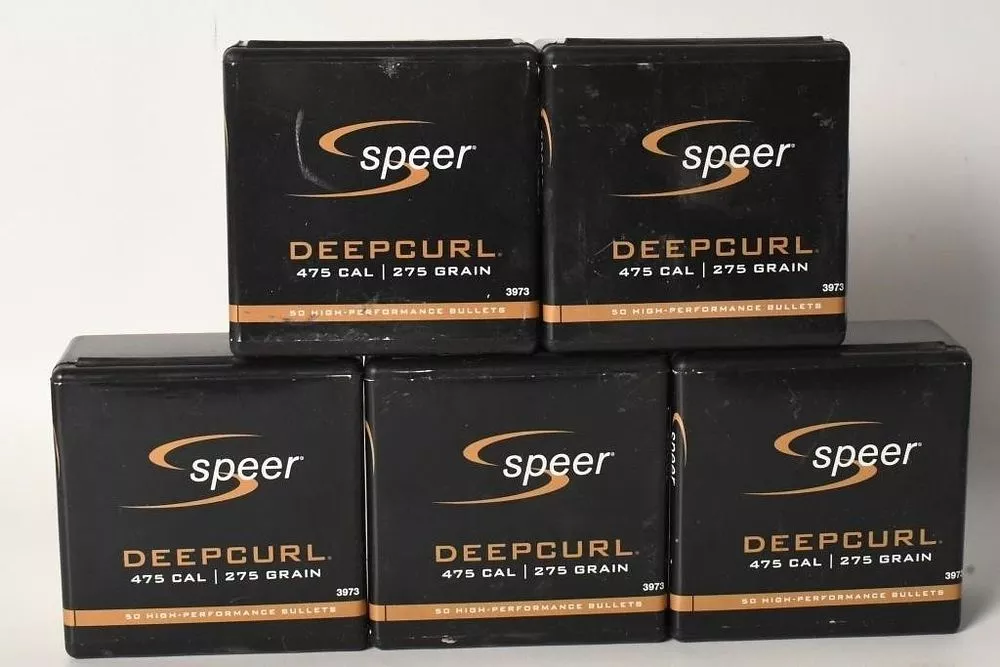 500 Count of Speer Deepcurl .475 Cal Bullet Tips