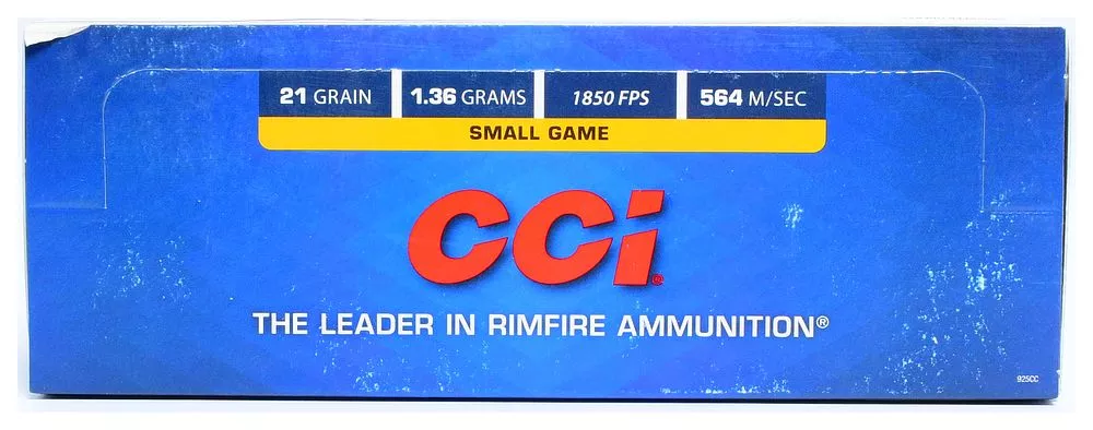 500 Rounds CCI COPPER-22™ 22 LR Rimfire Ammunition