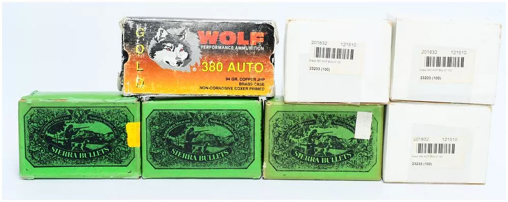509 Reloading Bullet Tips for .380 ACP & .38 SPL, including Wolf Performance Ammunition and Sierra Bullets