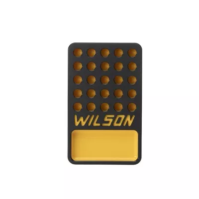 .533'' 25-ROUND RELOADING TRAY W/CUP BLACK & YELLOW