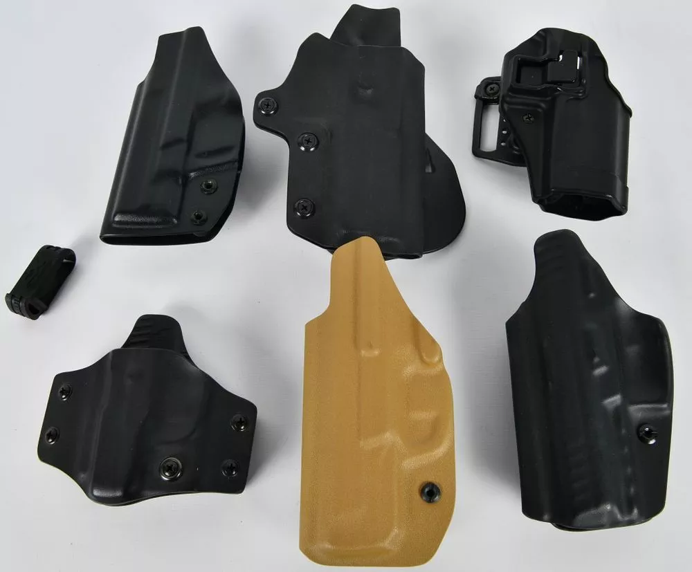 6 Various Size Polymer Holsters