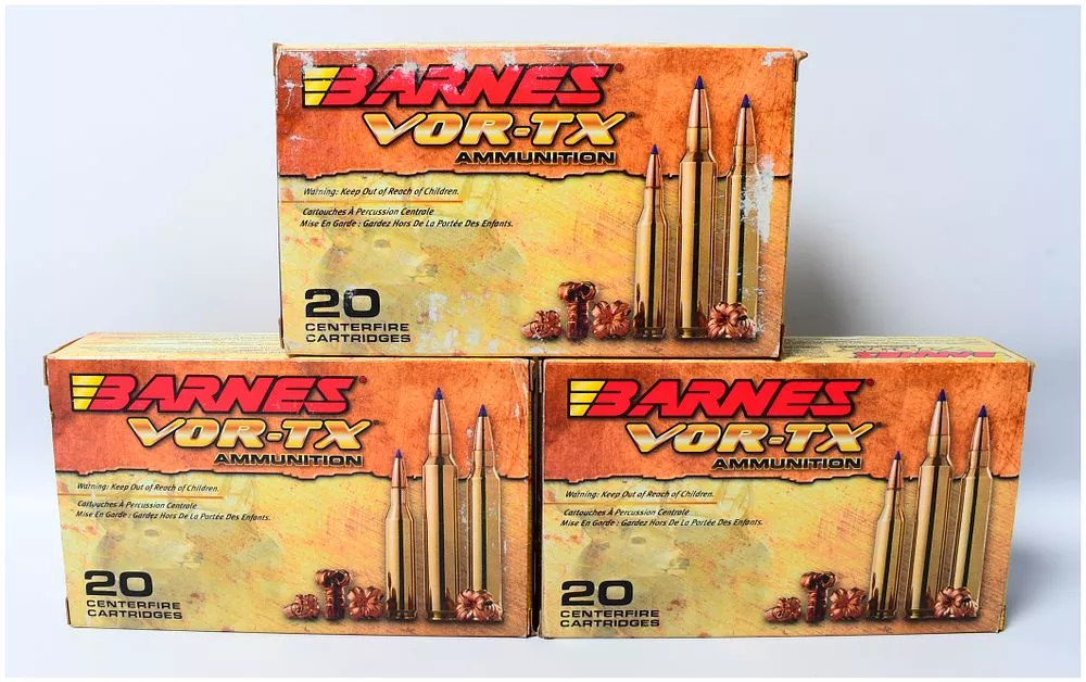 60 Rounds Barnes VOR-TX Ammunition, 35 Whelen 180 GR TTSX FB