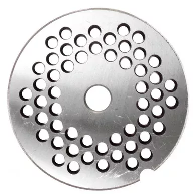 # 8 Stainless Steel Grinder Plate - 6mm (1/4")