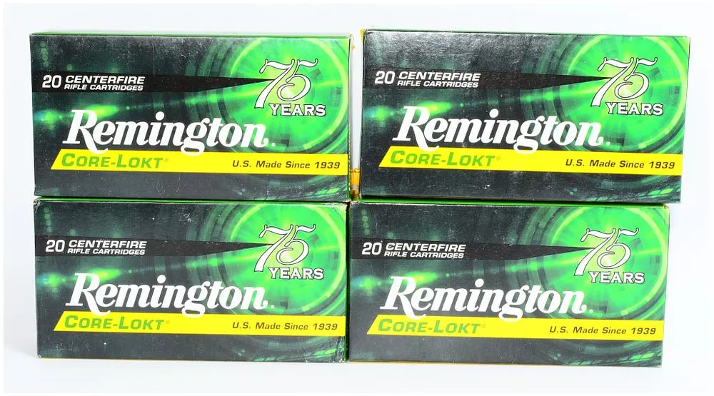 80 ROUNDS Remington Core-Lokt .308 Winchester 150 Grain Pointed Soft Point Centerfire Rifle Ammunition