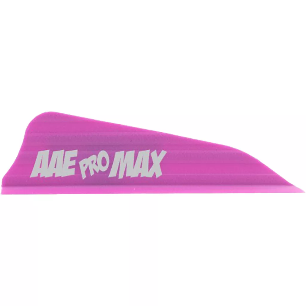 AAE Pro Max Vanes Purple 50 Pack for Archery