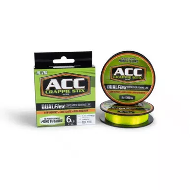 ACC Crappie Dualflex Copolymer Fishing Line