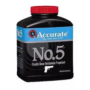 ACCURATE No. 5 Smokeless Handgun Powder 1 lb#ACC51