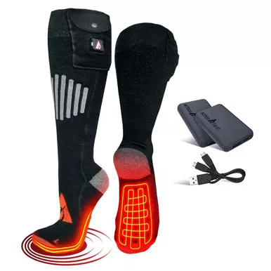 ActionHeat 5V Wool Battery Heated Socks #AH-SK-5V-W
