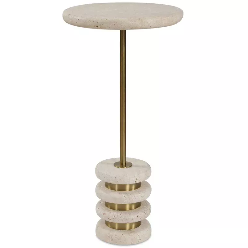 adames drink table travertine