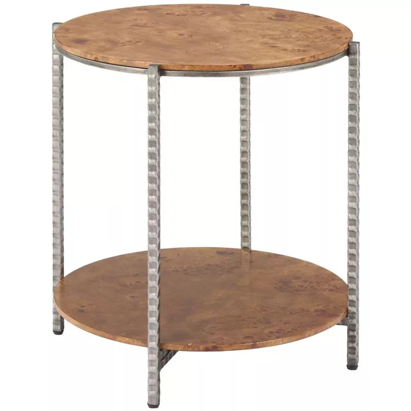 adna side table brown