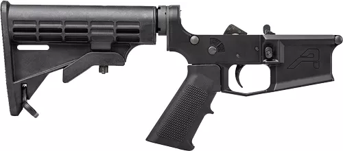 AERO PRECISION M4E1 COMPLETE - LOWER RECEIVER W/ A2 GRIP BLK