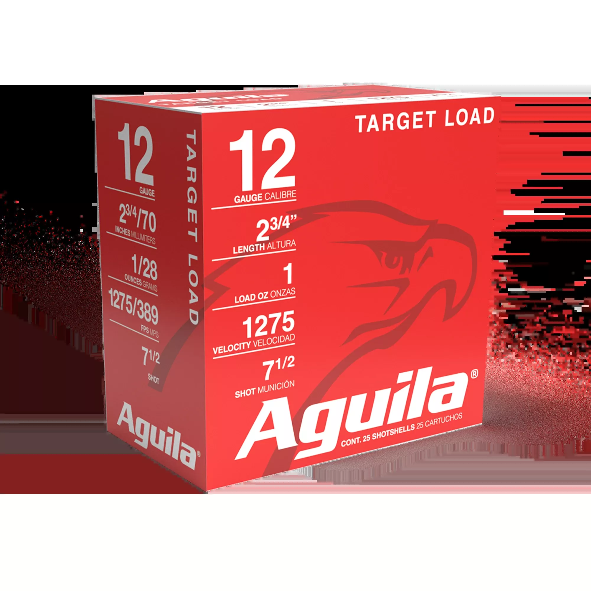 Aguila 12GA 2 3/4" 1oz #7.5 - 25rd Box 640420006017