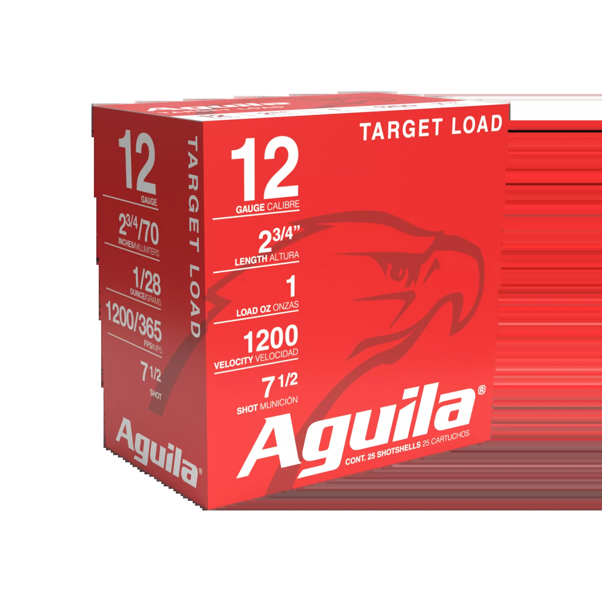 Aguila 12GA 2.75" 1oz 7.5 - 25rd Box 640420006116
