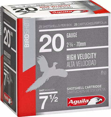 Aguila 20 Gauge Shotshells - 2.75