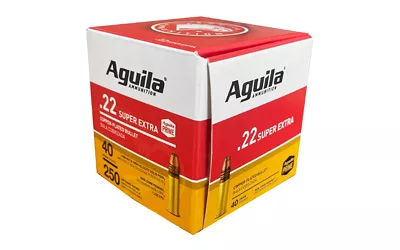 Aguila .22 LR 40gr CPSP - 250 Rounds