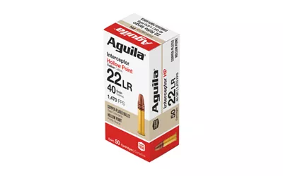 Aguila .22 LR 40gr HP - 50 Rounds
