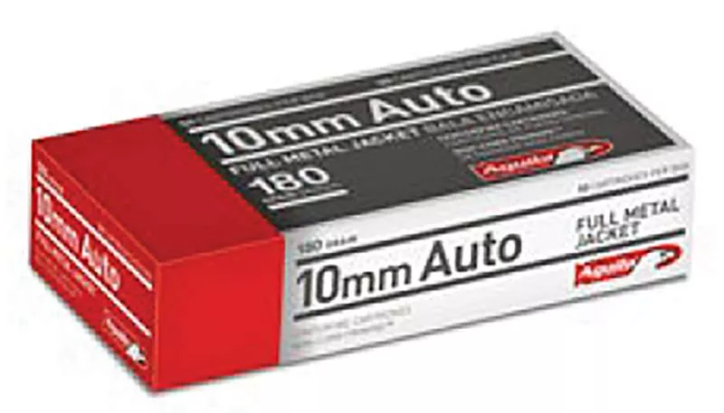 AGUILA AMMUNITION 10mm 180GR FMJ 50 Rounds