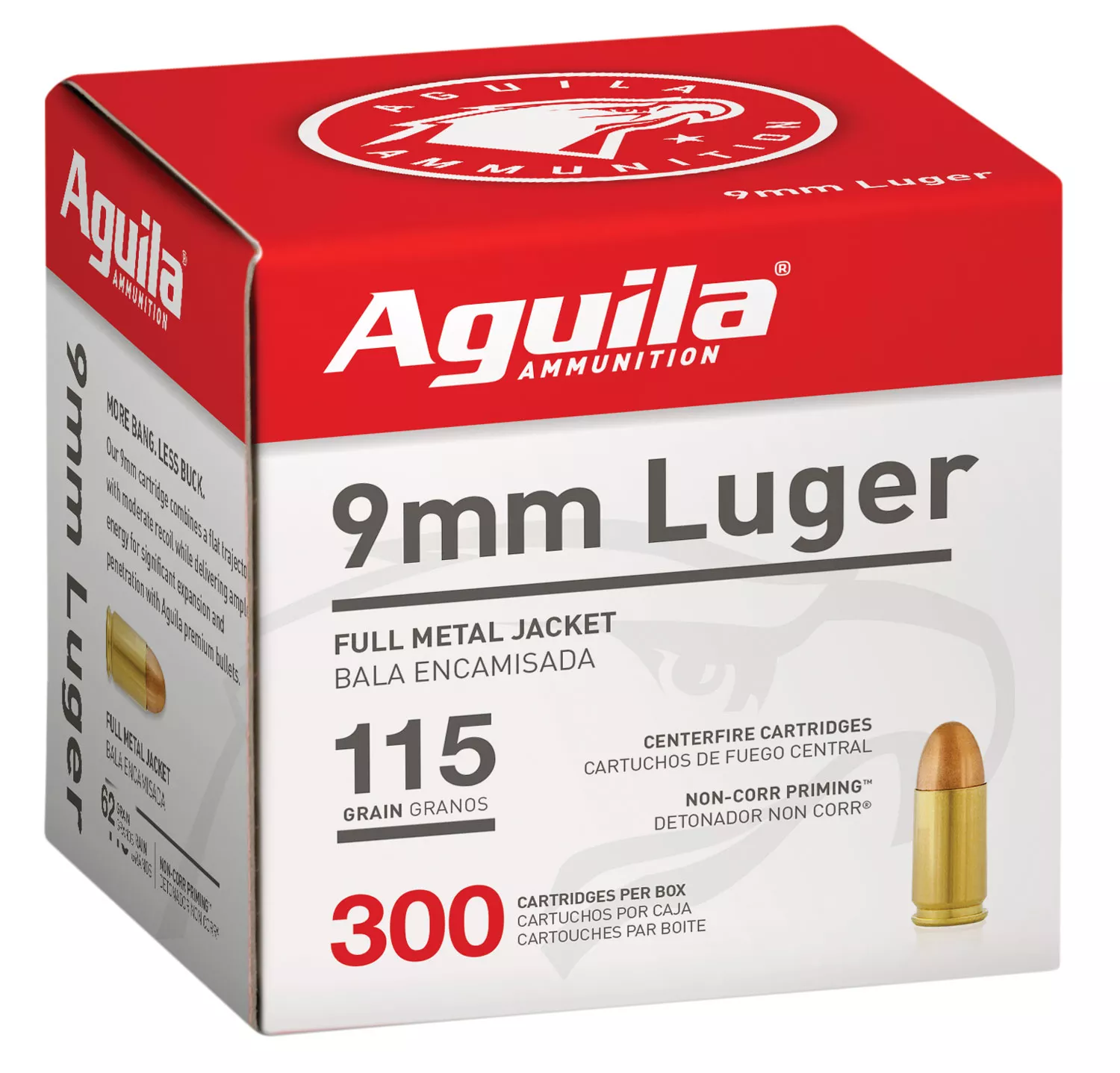 AGUILA AMMUNITION 9mm 115GR 300 Rounds