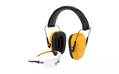 Allen ULTRX Shield Combo Yellow - Hearing Protection Earmuff