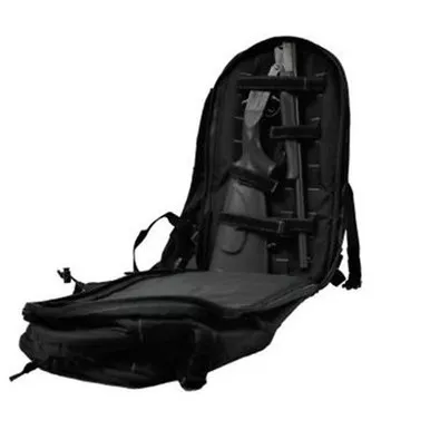 American Tactical ATIG20NMDSURG Nomad SGS 20 Gauge 18.5" Single Shot Black W/ Green RUKX Gear Survivor Backpack