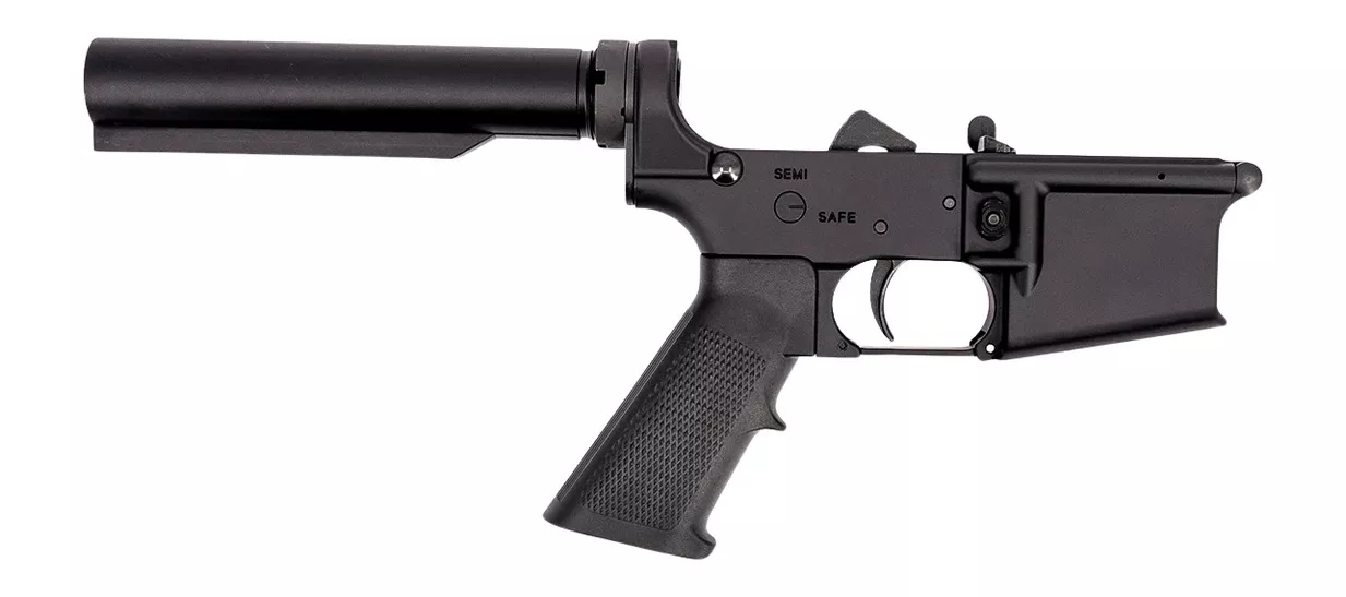 Andro Corp Industries ACI15LBP ACI-15 Partial M4 Lower Multi Aluminum Black Anodized AR-15