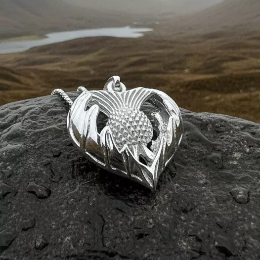 Annora Scottish Thistle Necklace