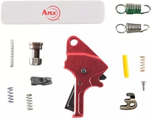 APEX M&P M2.0 Trigger Kit - Red Flat Faced Upgrade