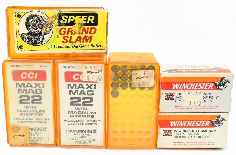 Approx 172 Rounds of .22 WMR Ammunition