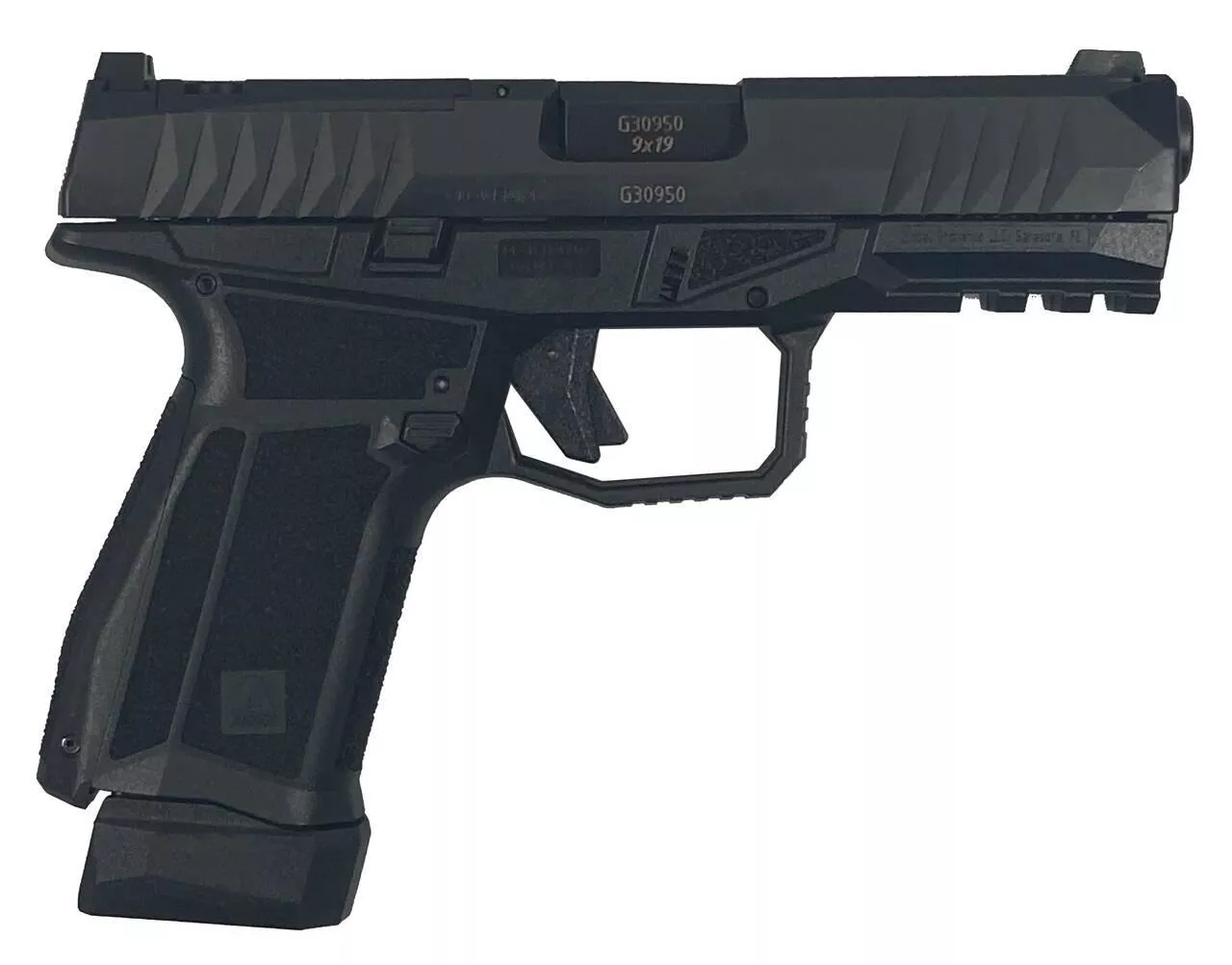 Arex Delta Gen 2 M OR Handgun 9mm Luger 15(1)&17(1)rd Magazines 4.5" Barrel Black