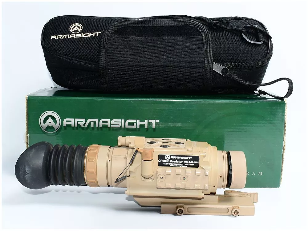 Armasight OPMOD Predator 336 2-8x25 (30Hz) Thermal Optical Device with Box and Case