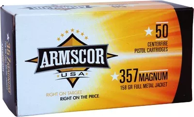 Armscor/Rock Island Armory .357 MAGNUM 158GR 50 Rounds