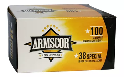 Armscor/Rock Island Armory .38 Special 158GR 100 Rounds