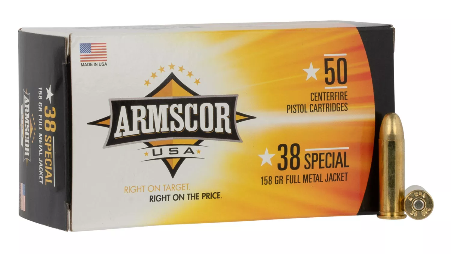 Armscor/Rock Island Armory .38 Special 158GR 50 Rounds